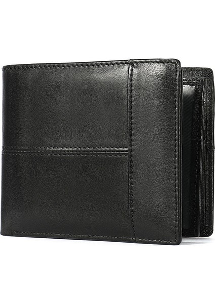 Erkek Ince Cüzdan - Siyah (Yurt Dışından)