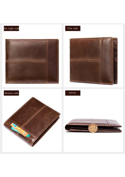 Erkek Ince Cüzdan - Kahverengi (Yurt Dışından) fırsatları