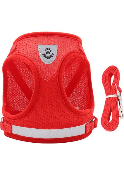 Yansıtıcılı Köpek Göğüs Tasması - Kırmızı (Yurt Dışından) fiyatları