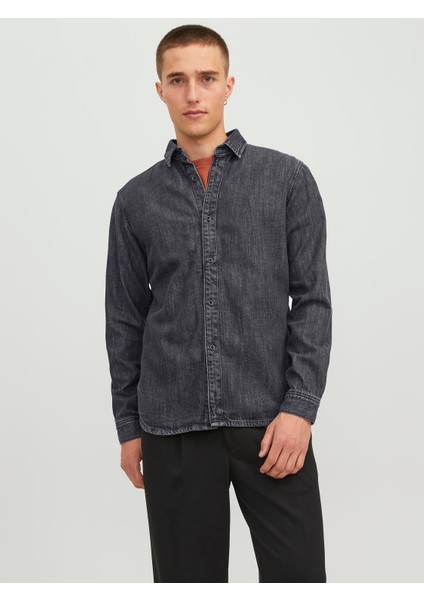 Jack & Jones Rahat Kesim Denim Gömlek - Henry