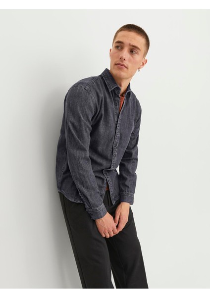 Jack & Jones Rahat Kesim Denim Gömlek - Henry