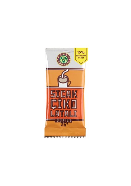 Sıcak Çikolata 10 Paket 25 gr