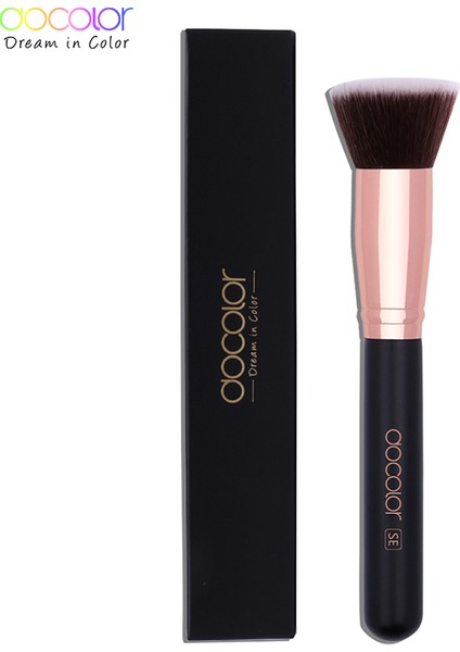 Flat Düz Kabuki Fondöten Fırça Likit,sıvı, Bb Krem,toz Yüz Fırçası