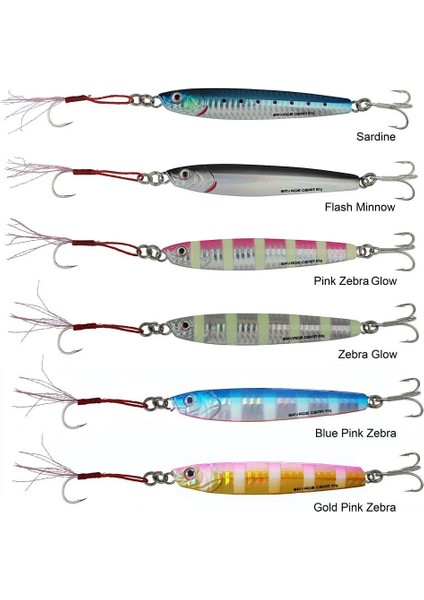 3D Slim Minnow 8gr 5.4cm Jig Suni Yem