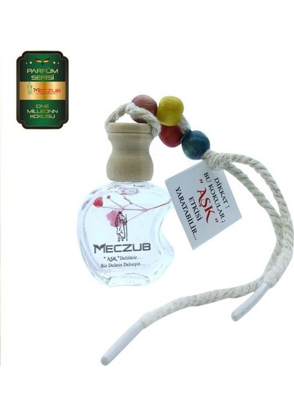 Meczub Parfüm Serisi Onee Miilleon 12 ml Elma Şişe Oto Kokusu Araç Araba Parfümü