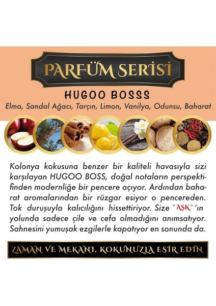 Ölümsüz Aşk Parfüm Serisi Hugoo Boss 10 Adet 10 ml Üçgen Şişe Oto Kokusu Araç Araba Parfümü fiyatları