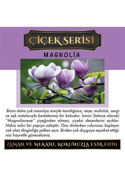 Meczub Çiçek Serisi Magnolia 10 Adet 12 ml Elma Şişe Oto Kokusu Araç Araba Parfümü