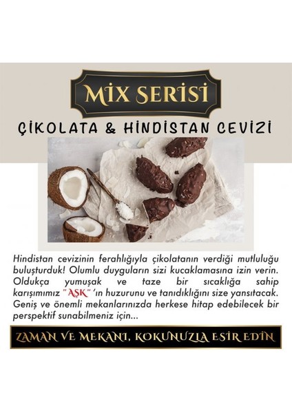 Meczub Mix Serisi Çikolata & Hindistan Cevizi 10 Adet 10 ml Üçgen Şişe Oto Kokusu Araç Araba Parfümü