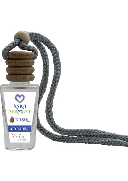 Aşk-I Sermest, Diesell, Oto / Araç Kokusu Heybet Şişe, 12 Ml, 5 Adet