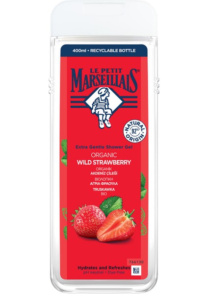 Le Petit Marseillais Akdeniz Çileği Duş Jeli 400ml