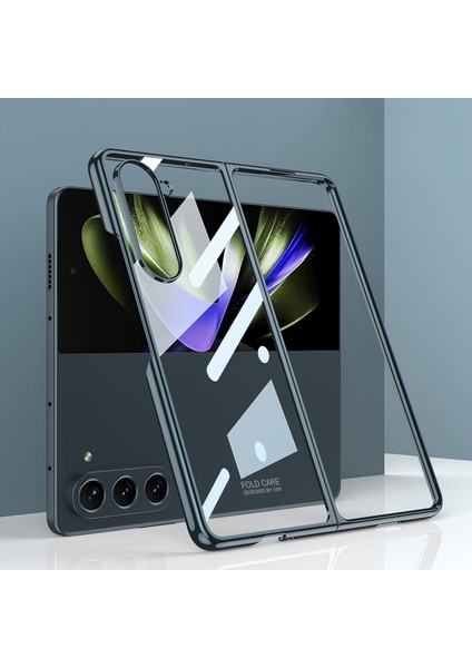 Samsung Galaxy Z Fold5 Için Telefon Kılıfı - Yeşil (Yurt Dışından)