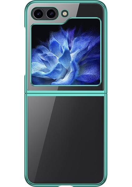 Samsung Galaxy Z Flip5 5g Için Katlamalı Telefon Kılıfı - Yeşil (Yurt Dışından)