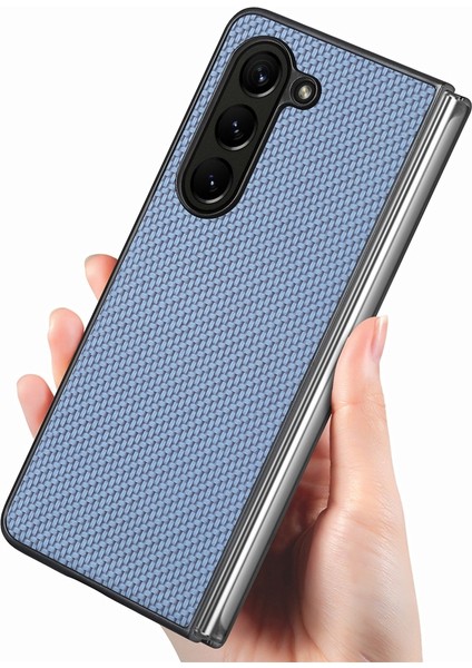 Samsung Galaxy Z Fold5 Için Deri Pc Telefon Kılıfı - Kahverengi (Yurt Dışından) modelleri
