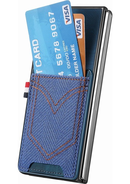 Samsung Galaxy Z Fold5 Için Deri Pc Telefon Kılıfı - Mavi (Yurt Dışından) indirimleri