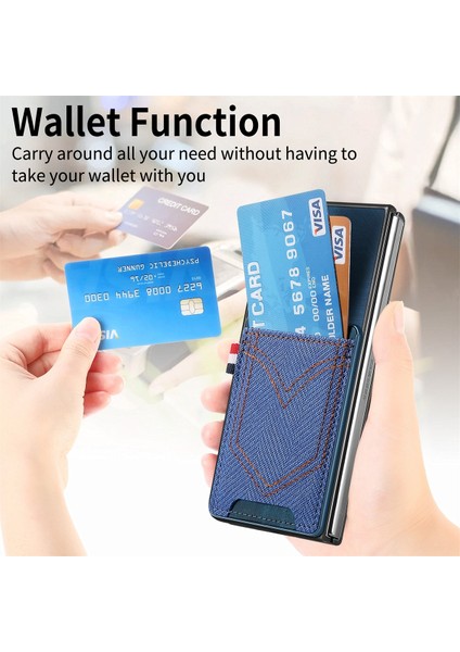 Samsung Galaxy Z Fold5 Için Deri Pc Telefon Kılıfı - Kahverengi (Yurt Dışından) fırsatları