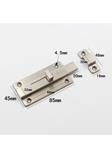 2'' 3" 4'' Güvenlik Paslanmaz Çelik Varil Cıvata + Vidalar 4 (Yurt Dışından)