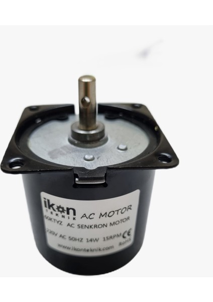 14W 200V 60KTYZ 15RPM, Sabit Hızda Dönen Ac Senkron Motor, 1 Dakikada 15TUR fiyatları