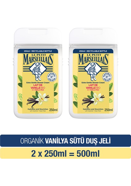 Vanilya Sütü Duş Jeli 250 ml x 2 Adet