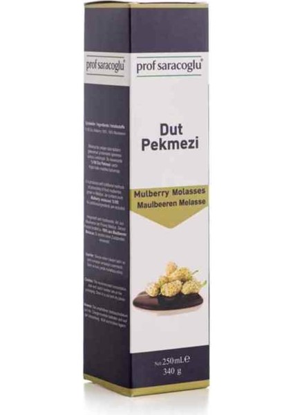 Prof Saraçoğlu Prof Saracoglu Dut Pekmezi 250 ml