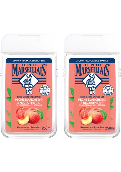 Beyaz Şeftali ve Nektarin Duş Jeli 250 ml x 2 Adet fiyatları