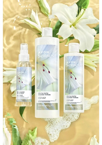 Senses White Lily  Beyaz Zambak Kokulu Vücut Spreyi 100 Ml.