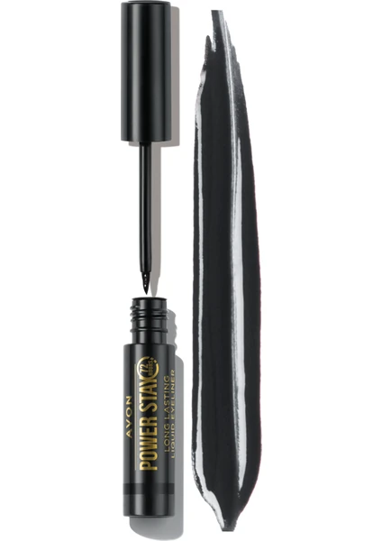 Power Stay Uzun Süre Kalıcı Likit Eyeliner- Blackest Black