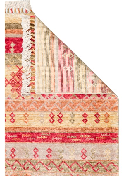 Zara Zr 12 Red Autumn Otantik Desenli Özel Hav Vermeyen ve Kolay Temizlenebilir Tensel Iplik Kullanılarak El Emeği Ile Özel Tezgahlarda Üretilen Modern Uşak Halısı fiyatları
