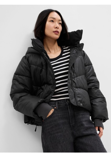 Coldcontrol Max Puffer Cropped Şişme Mont