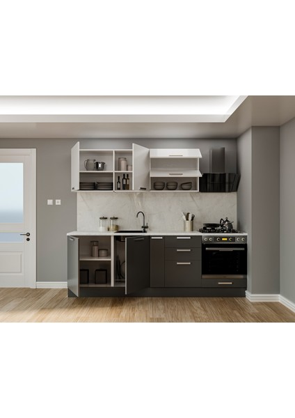 260 cm Ruby Mutfak Dolabı modelleri