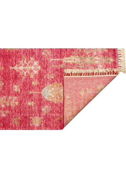 Zara Zr 08 Red Autumn Otantik Desenli Özel Hav Vermeyen Vekolay Temizlenebilir Tensel Kullanılarak El Emeği Ile Özel Tezgahlarda Üretilen Modern Uşak Halısı indirimleri