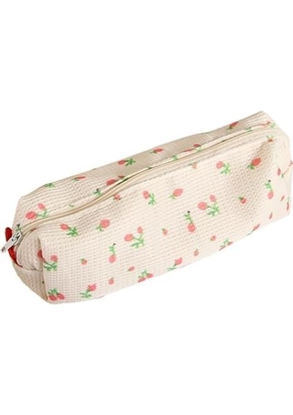 Çiçek Stil Kalem Kutusu - Pembe (Yurt Dışından)