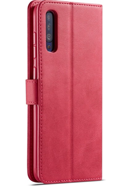 Samsung Galaxy A70 Için Deri Cüzdan Kılıfı - Rose (Yurt Dışından) modelleri