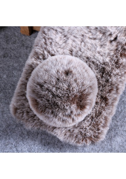 Samsung Galaxy S10 Için Tavşan Şekli Kabarık Kürk Kaplı Rhinestone Tpu Kasası - Kahve (Yurt Dışından) fırsatları