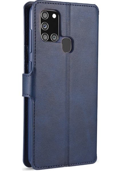 Desen Baskı Kapağı Flip Deri Cüzdan Stand Koruyucu Kabuk Samsung Galaxy A41 (Global Versiyon) -Magik Kelebek (Yurt Dışından) modelleri