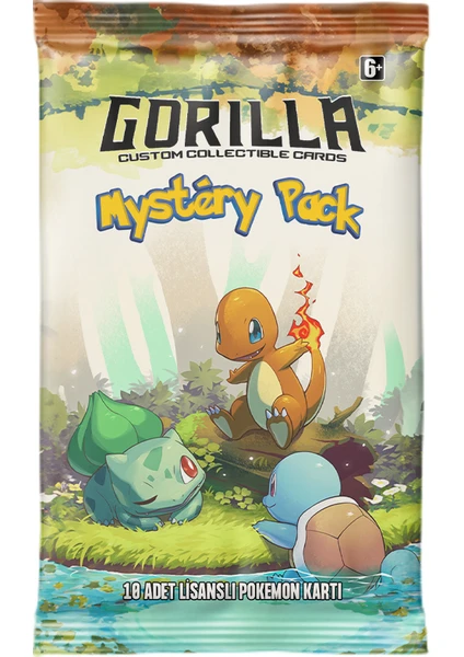 Pokemon Mystery Pack - Orjinal Pokemon Kartları