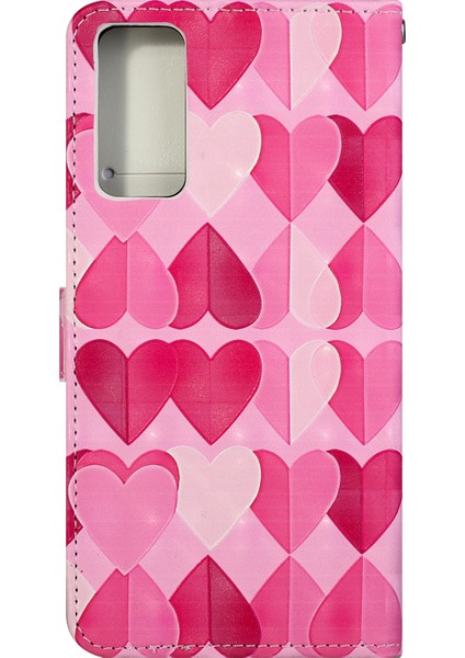 Samsung Galaxy A91/S10 Lite-Pink/Light Mor Için Gradyan Renk Temsilli Cam+Pc+Tpu Kabuğu (Yurt Dışından) fırsatları