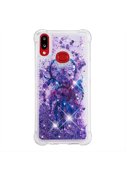 Samsung Galaxy A10s-Green/Mavı Için Gradyan Renk Temsilli Cam+Pc+Tpu Hibrit Telefon Kılıfı (Yurt Dışından) fiyatları