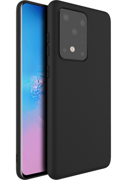 Samsung Galaxy S20 Ultra-Black Için Buzlanma Tpu Telefon Kapak Kılıfı (Yurt Dışından)