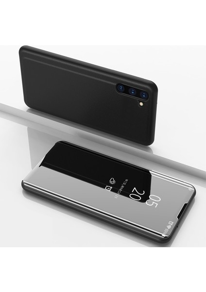 Ksq Telefon Kabuğu Pc+Pu+Bez Samsung Galaxy A80/A90-Black Için Kart Yuvası (Yurt Dışından)