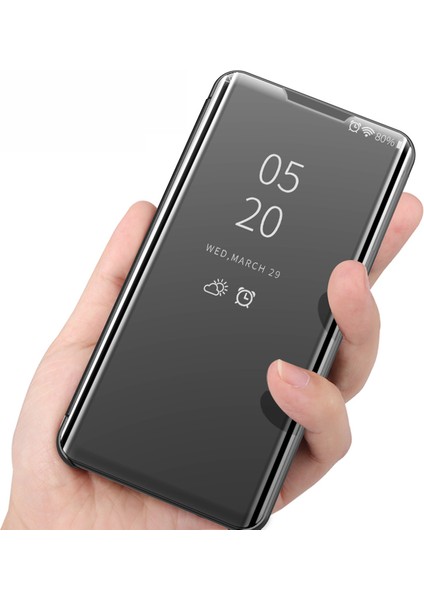 Ksq Telefon Kabuğu Pc+Pu+Bez Samsung Galaxy A80/A90-Black Için Kart Yuvası (Yurt Dışından) modelleri