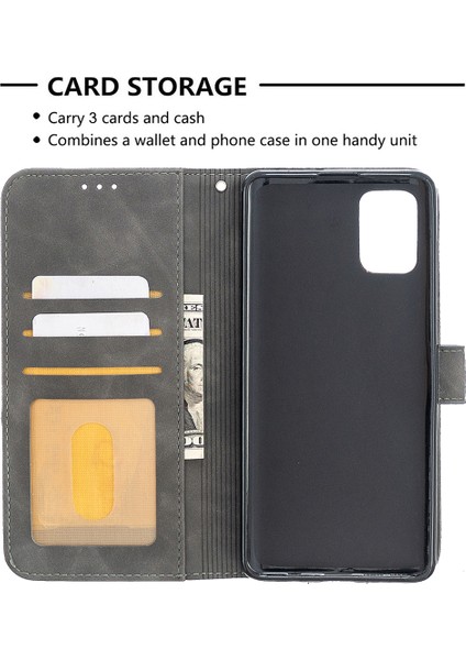 Samsung Galaxy A12/M12-Baby Mavi/Mor Için Ring Kickstand Tpu Kabuğu İle Şok Geçirmez Gradyan Ve (Yurt Dışından) modelleri