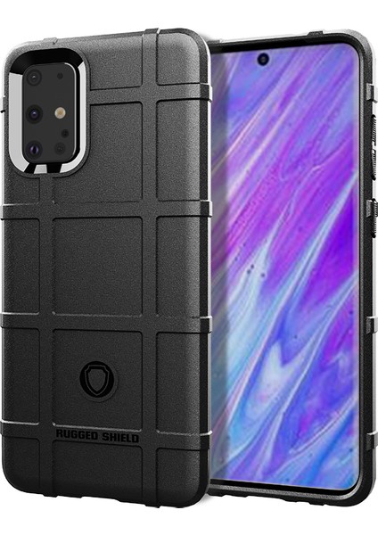 Samsung Galaxy S20 Plus-Black Için Sağlam Kalkan Square Tpu Kabuğu (Yurt Dışından)