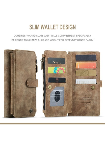 Üç Katlı Cüzdan Kickstand Tasarımı Samsung Galaxy S20 Ultra-Yeşil Için Manyetik Çıkarılabilir Kablosuz Şarj Hibrit Kılıf (Yurt Dışından) fiyatları