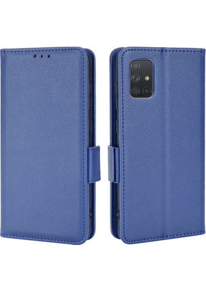 Samsung Galaxy A12/M12-Mor/Koyu Mavi Için Şok Geçirmez Gradyan Ve Tpu Kabuğu (Yurt Dışından)