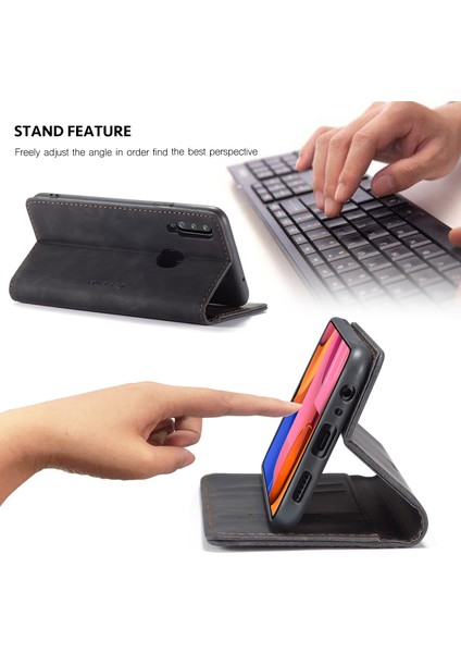 Samsung Galaxy A10s-Red Için Direnç Pc+Tpu Kickstand Cep Telefonu Kapağı (Yurt Dışından) modelleri