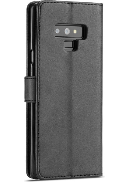 Samsung Galaxy Note 9 - Black Için Cüzdan Stand Deri Koruyucu Kılıf (Yurt Dışından) fiyatları