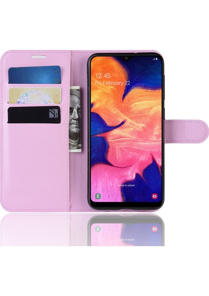 Samsung Galaxy A10-Blue Için Kelebek Çiçek Pu Deri Flip Stand Telefon Kılıfı (Yurt Dışından) fırsatları