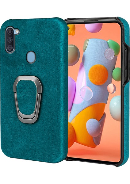 Samsung Galaxy A12/F12/M12 Hybrıd Sork Pc Yumuşak Tpu Şok Geçirmez Kasa Yüzük Araba Montajı Kamera Kapak-Grey İle (Yurt Dışından)