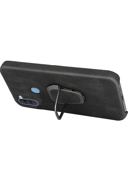 Samsung Galaxy A12/F12/M12 Hybrıd Sork Pc Yumuşak Tpu Şok Geçirmez Kasa Yüzük Araba Montajı Kamera Kapak-Grey İle (Yurt Dışından) fiyatları