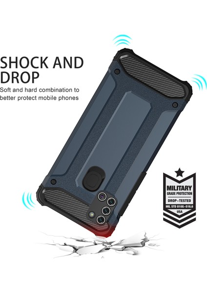 Samsung Galaxy S20 Ultra Kickstand Pc+Tpu Hibrid Kapak Koruyucu Telefon Kılıfı Slayt Kameralı Koruyucu Yeşil (Yurt Dışından) fırsatları